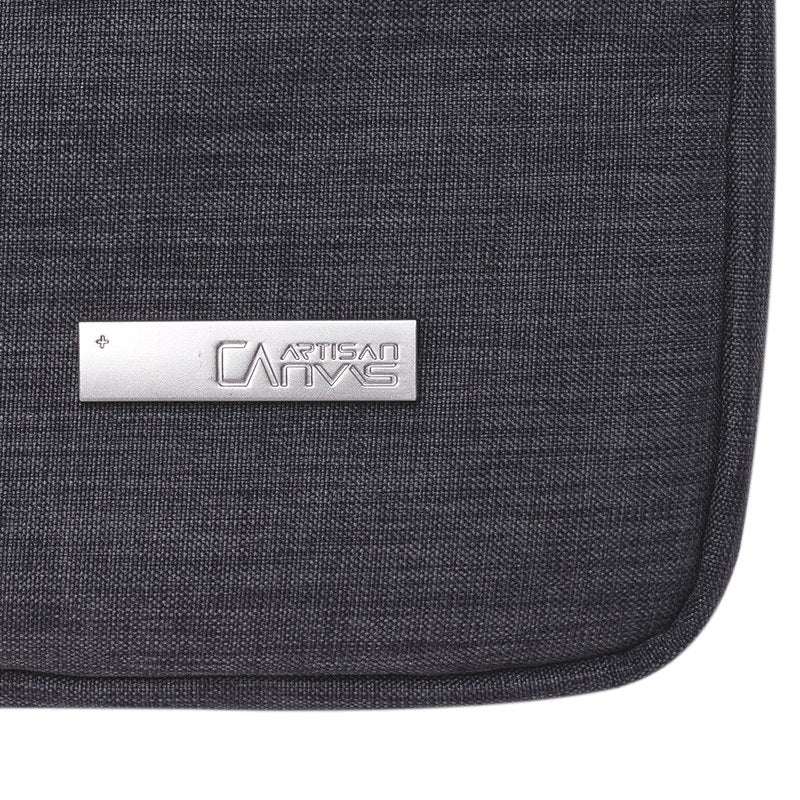Canvasartisan Slim Laptop Bag L3-C12 (17 Inch) Dark Gray, Durable And Water-Resistant