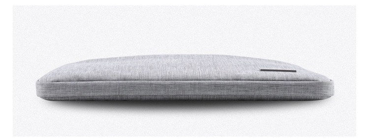 Canvasartisan Slim Laptop Sleeve L2-01 (15 Inch) Light Gray,  Water-Resistant
