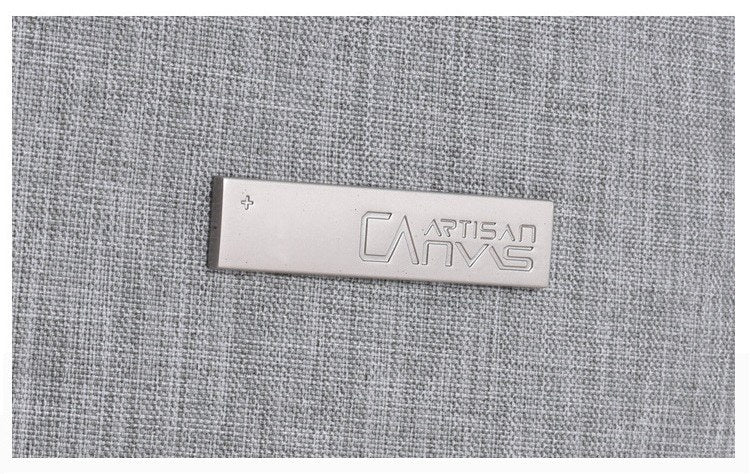 Canvasartisan Slim Laptop Sleeve L2-01 (15 Inch) Light Gray,  Water-Resistant