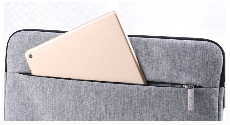 Canvasartisan Slim Laptop Sleeve L2-01 (15 Inch) Light Gray,  Water-Resistant