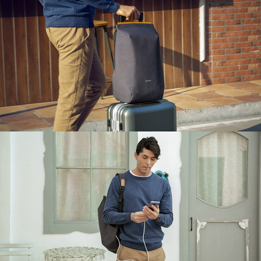 Kingsons, Simple Design Backpack Ks3207W, 15.6 Inch, Dark Gray, Water-Resistant, Light Weight
