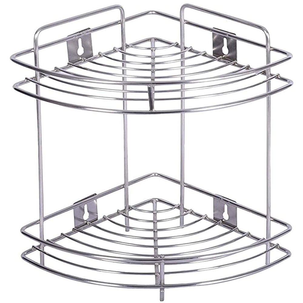 Cool Gift, Stainless Steel Corner Rack/Shelves, Available in Different Sizes