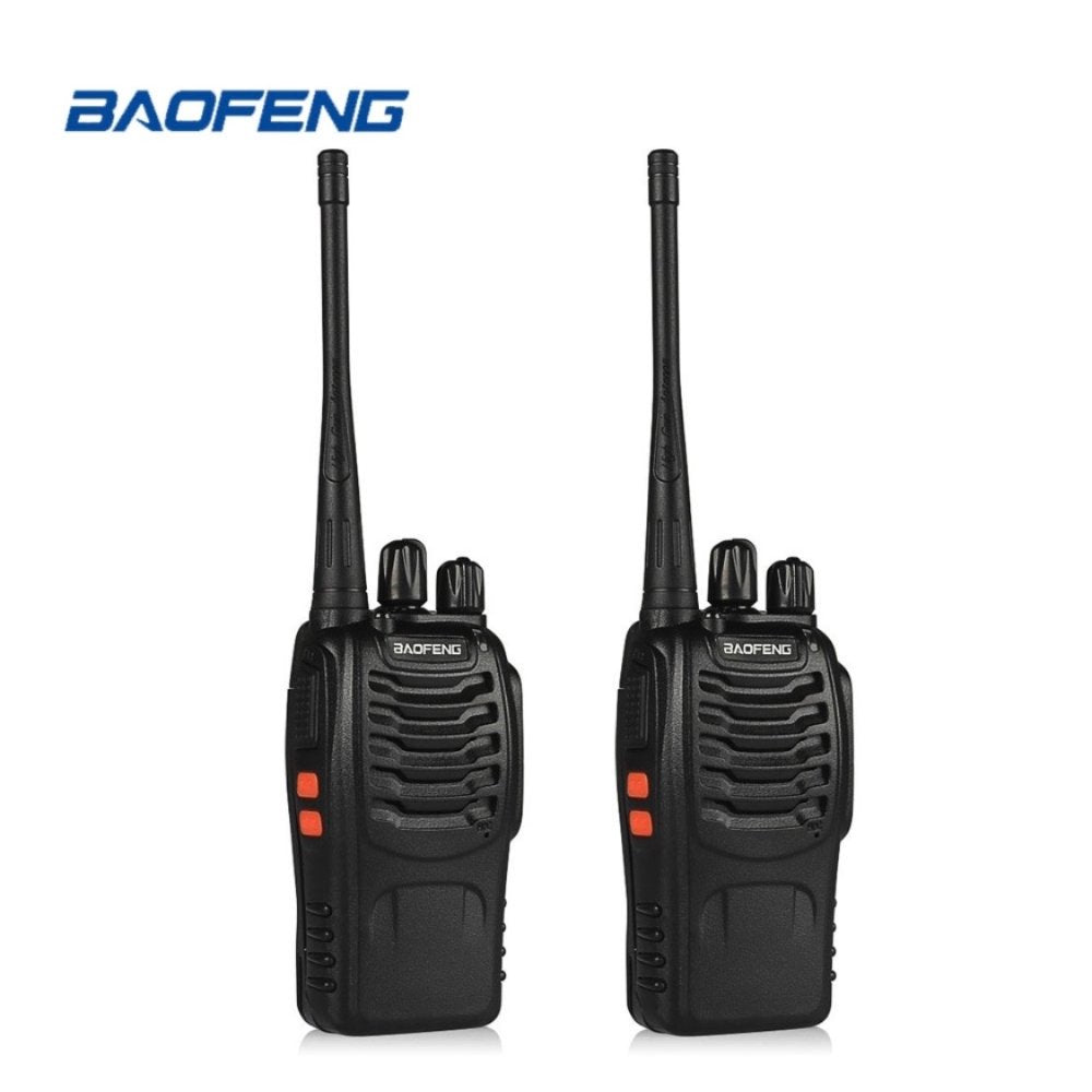 Baofeng, 2 Pcs Portable Two-Way Radio UHF FM Transceiver Walkie Talkie With High Illumination Flashlight?BF777S