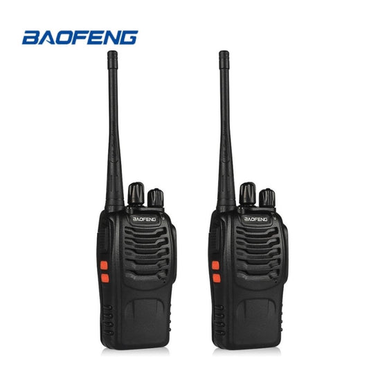Baofeng, 2 Pcs Portable Two-Way Radio UHF FM Transceiver Walkie Talkie With High Illumination Flashlight?BF777S