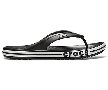 Crocs, Bayaband Flip Black, Available in Different Sizes