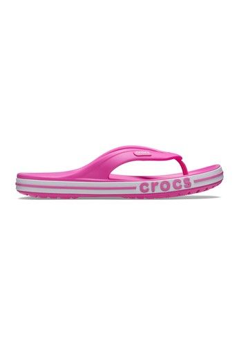 Crocs, Bayaband Flip Electric Pink, Available in Different Sizes