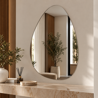 Free-Shaped Wall Mirror with Shadow LED Lighting | SDLED