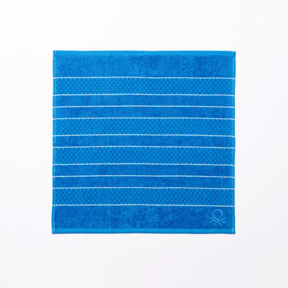 Benetton Home, Set 3Pcs Kitchen Towel & Napkin (Terry Towel + Napkin 50x70cm (X2)) 100& Cotton Blue Rainbow Be, BE-0856