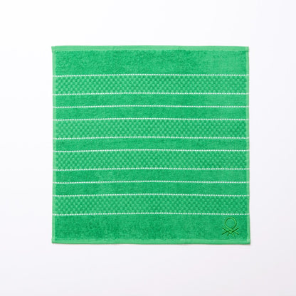 Benetton Home, Set 3Pcs Kitchen Towel & Napkin (Terry Towel + Napkin 50x70cm (X2)) 100% Cotton Green Rainbow Be, BE-0857