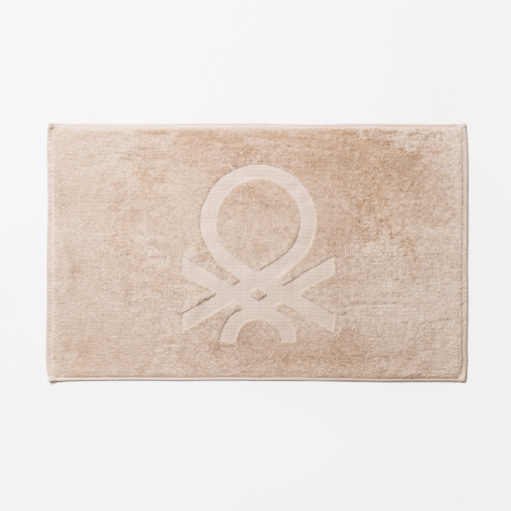 Benetton, Bathmat 50x70cm 750Gsm 100% Cotton [Beige], BE-2346