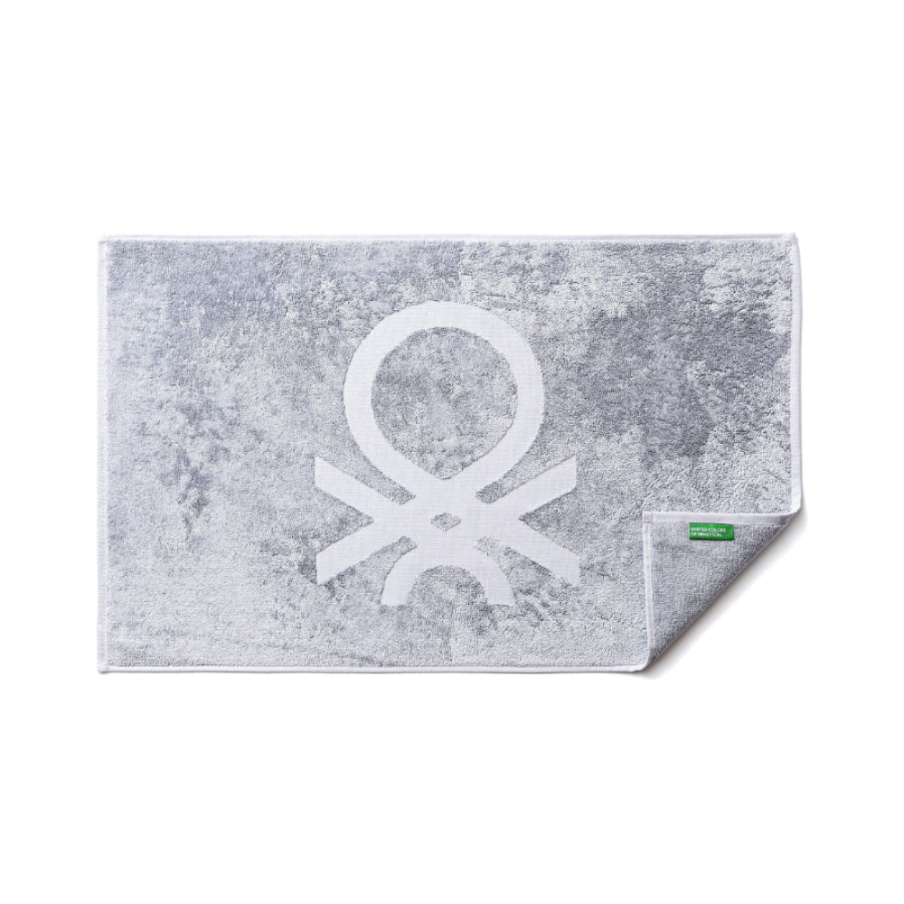 Benetton, Bathmat 50x70cm 750Gsm 100% Cotton [Ligh Grey], BE-2348