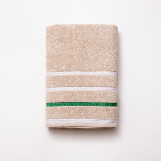 Benetton, Bath Towel 70x140cm 450Gsm 100% Cotton [Beige], BE-2368