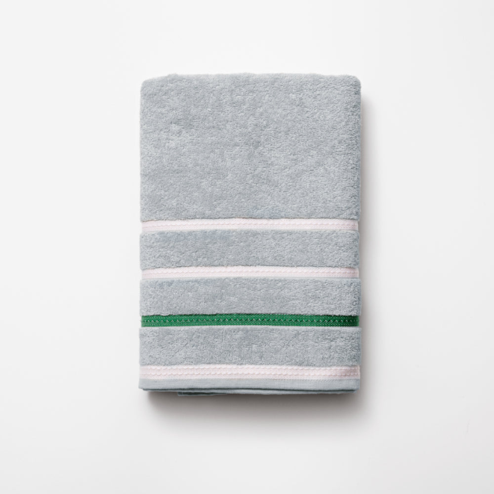 Benetton, Bath Towel 70x140cm 450Gsm 100% Cotton [Light Grey], BE-2370