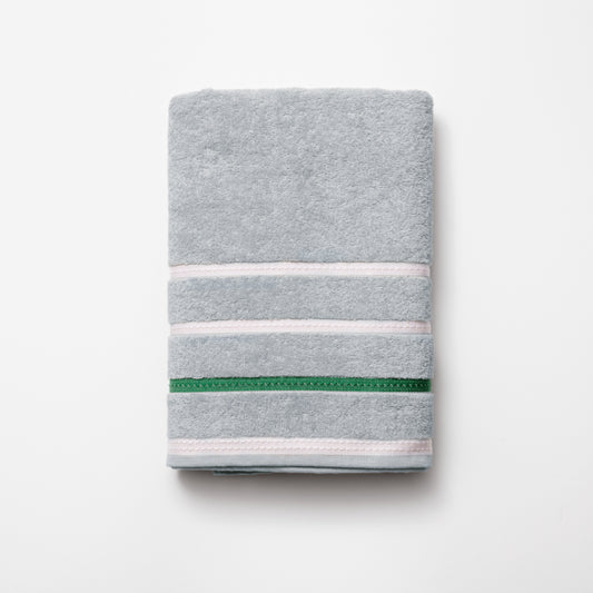Benetton, Bath Towel 70x140cm 450Gsm 100% Cotton [Light Grey], BE-2370
