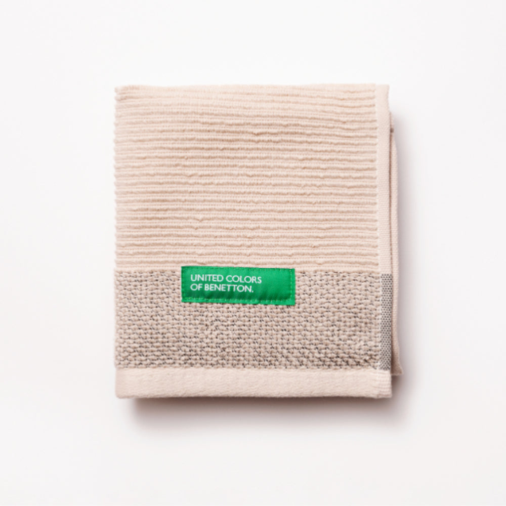 Benetton, Guest Towel 40x60cm 450Gsm 100% Cotton [Beige], BE-2371