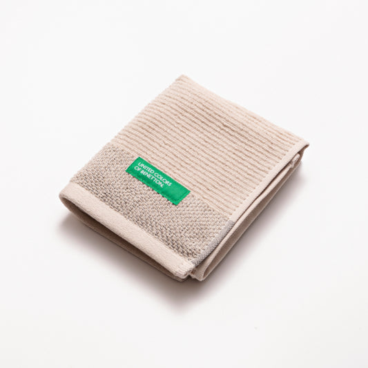 Benetton, Guest Towel 40x60cm 450Gsm 100% Cotton [Beige], BE-2371