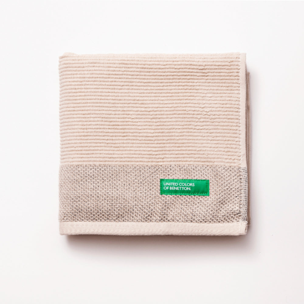 Benetton, Hand Towel 50x100cm 450Gsm 100% Cotton [Beige], BE-2376