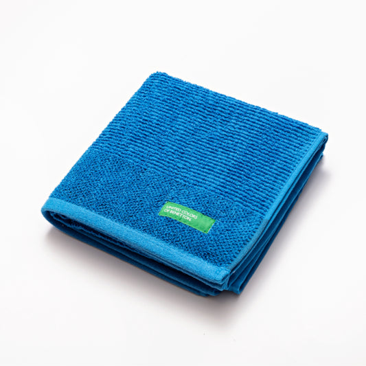 Benetton, Hand Towel 50x100cm 450Gsm 100% Cotton [Blue], BE-2378