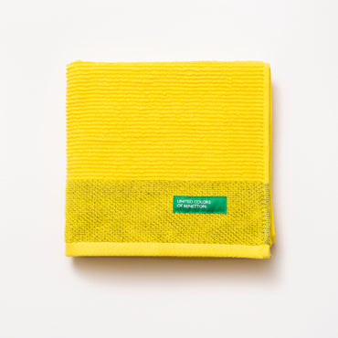 Benetton, Hand Towel 50x100cm 450Gsm 100% Cotton [Yellow], BE-2380