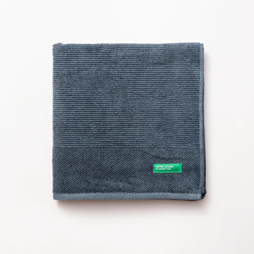 Benetton, Bath Towel 70x140cm 450Gsm 100% Cotton [Grey], BE-2382