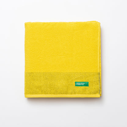 Benetton, Bath Towel 70x140cm 450Gsm 100% Cotton [Yellow], BE-2385