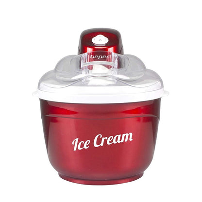 Beper, Automatic Ice Cream Maker, 1.5L Aluminum Bowl, P102GEL001