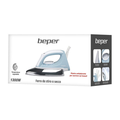 Beper, Dry Iron 1300W, Non-Stick Soleplate, P204Fer250