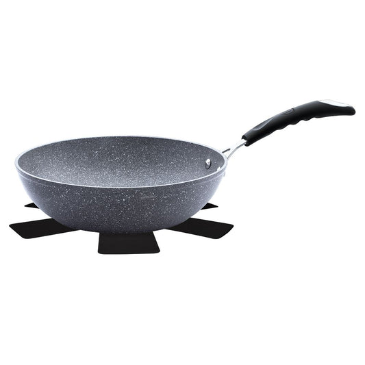 Berlinger Haus, Wok 28 Cm, Gray Stone Touch Line<Br><Br>Free Protector