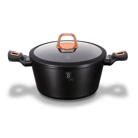 Berlinger Haus, Black Rose Collection - 20Cm Casserole/Lid
