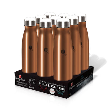 Berlinger Haus, Vacuum Flask, Bottle Shape, 0,5L, Rose Gold