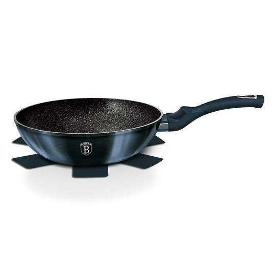 Berlinger Haus, Wok, 28 Cm, Metallic Line Aquamarine Edition<Br><Br>Free Protector