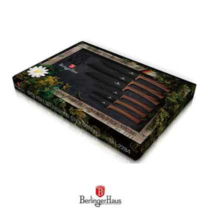 Berlinger Haus, 6 Pcs Knife Set, Original Wood