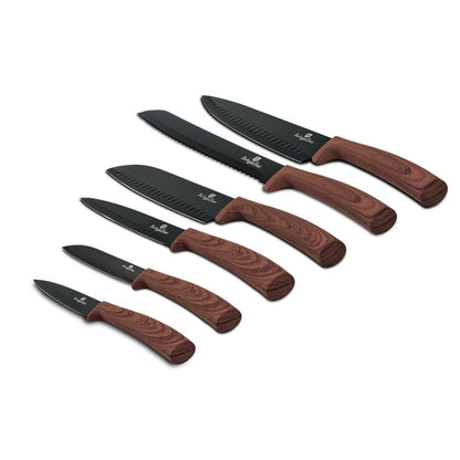 Berlinger Haus, 6 Pcs Knife Set, Original Wood