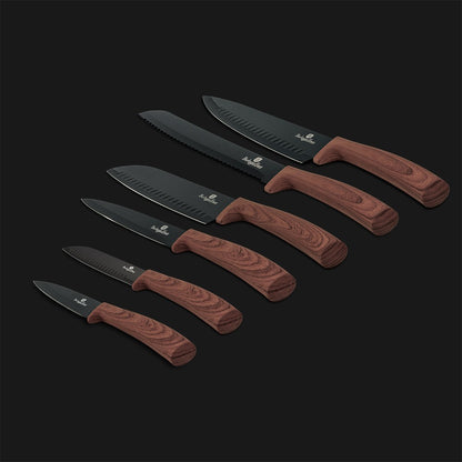 Berlinger Haus, 6 Pcs Knife Set, Original Wood