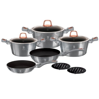 Berlinger Haus, 10 Pcs Cookware Set, Moonlight Edition