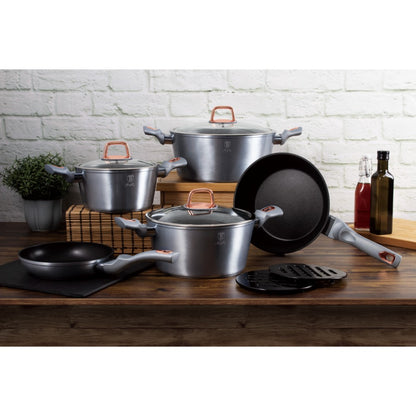 Berlinger Haus, 10 Pcs Cookware Set, Moonlight Edition