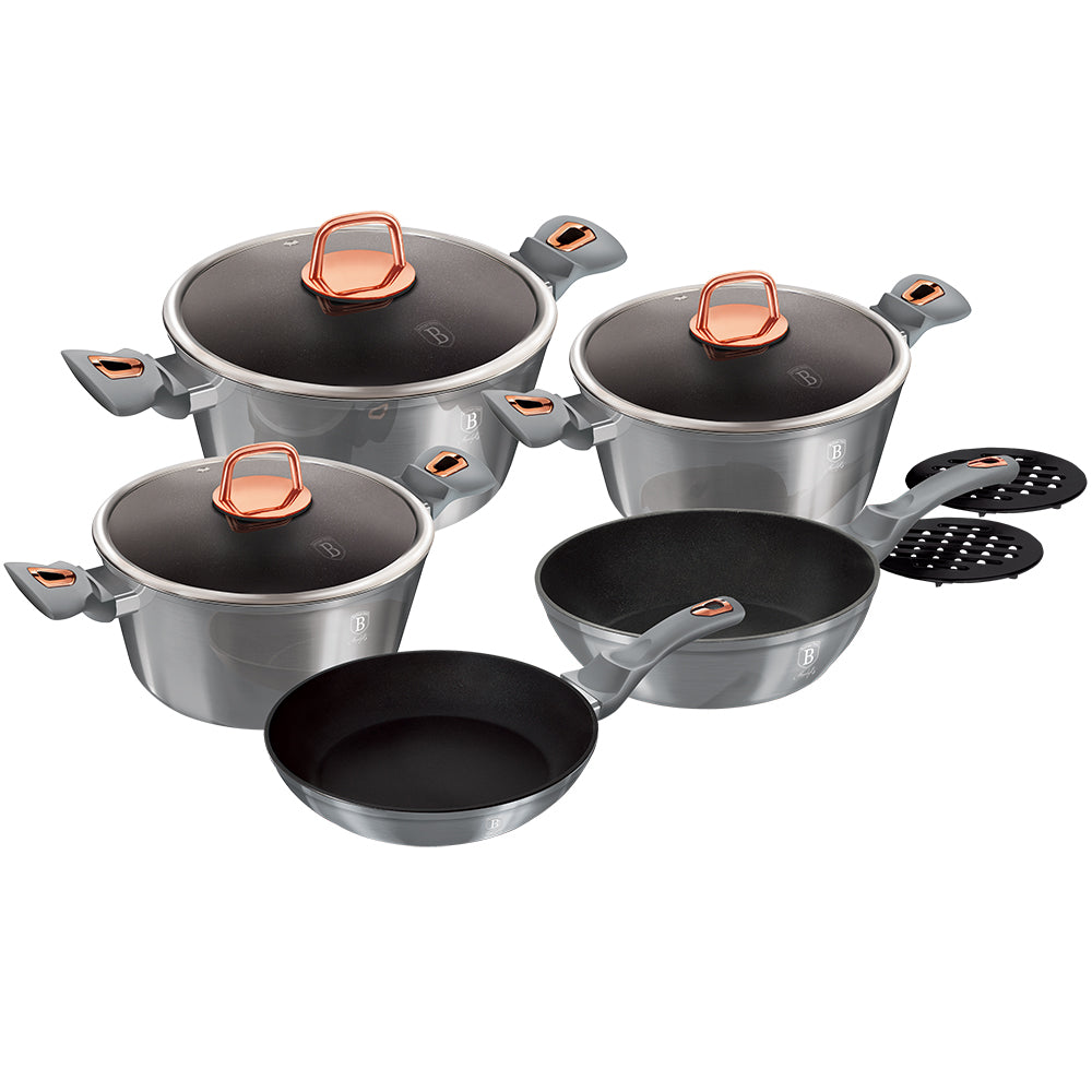 Berlinger Haus, 10 Pcs Cookware Set, Moonlight Edition