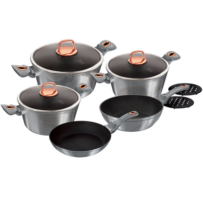 Berlinger Haus, 10 Pcs Cookware Set, Moonlight Edition
