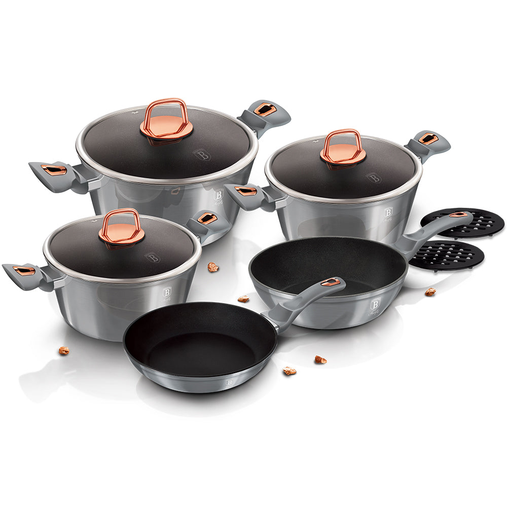 Berlinger Haus, 10 Pcs Cookware Set, Moonlight Edition