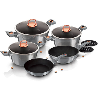 Berlinger Haus, 10 Pcs Cookware Set, Moonlight Edition