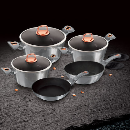 Berlinger Haus, 10 Pcs Cookware Set, Moonlight Edition