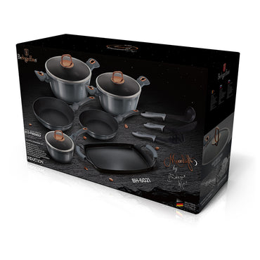 Berlinger Haus, 12+2 Pcs Cookware Set, Moonlight Edition