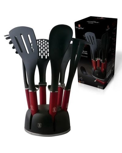 Berlinger Haus, 7 Pcs Kitchen Tool Set, Metallic Line