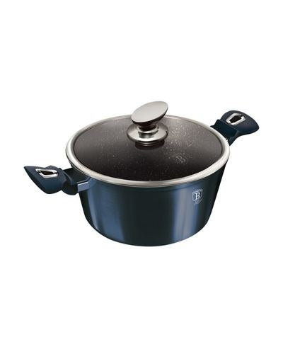 Berlinger Haus, Casserole With Lid, 30 Cm, Metallic Line Aquamarine Edition