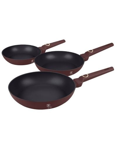 Berlinger Haus, 3 Pcs Frypan Set, Leonardo Collection