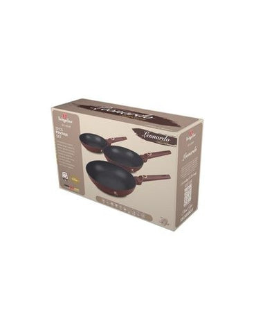 Berlinger Haus, 3 Pcs Frypan Set, Leonardo Collection