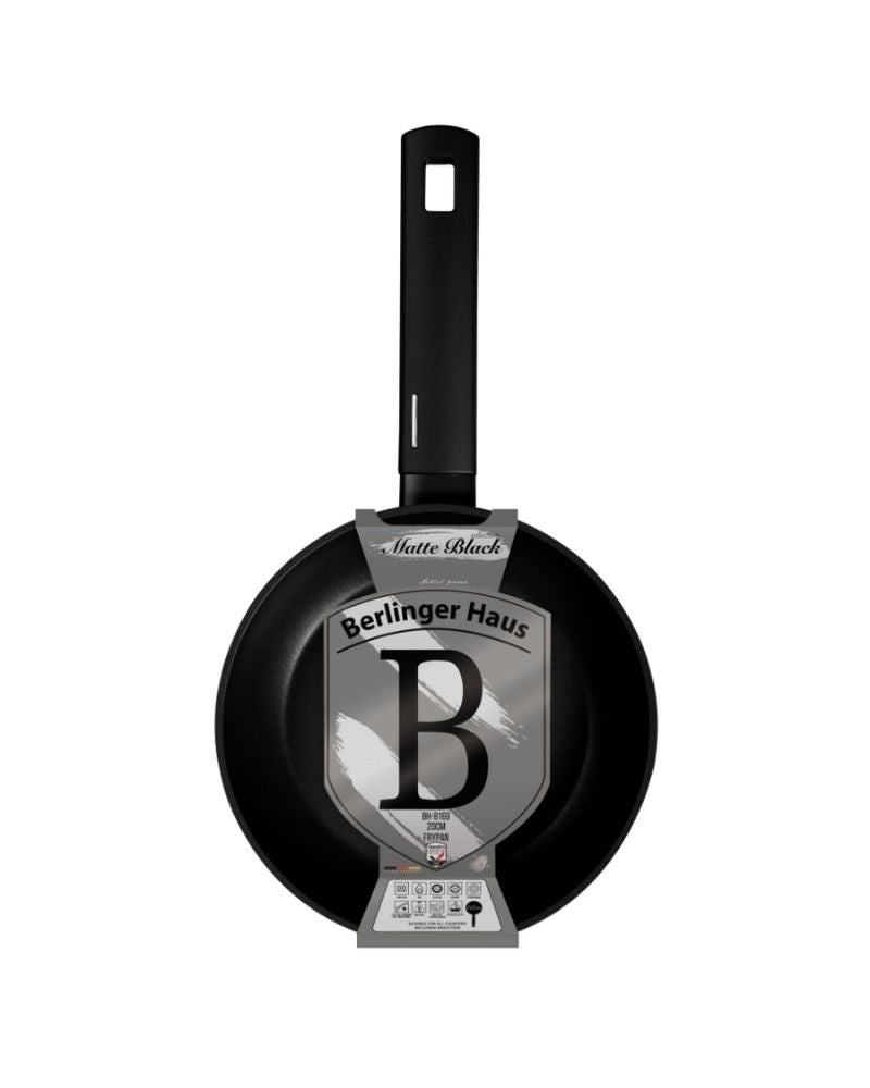 Berlinger Haus, Matte Black 24Cm Frypan B/6