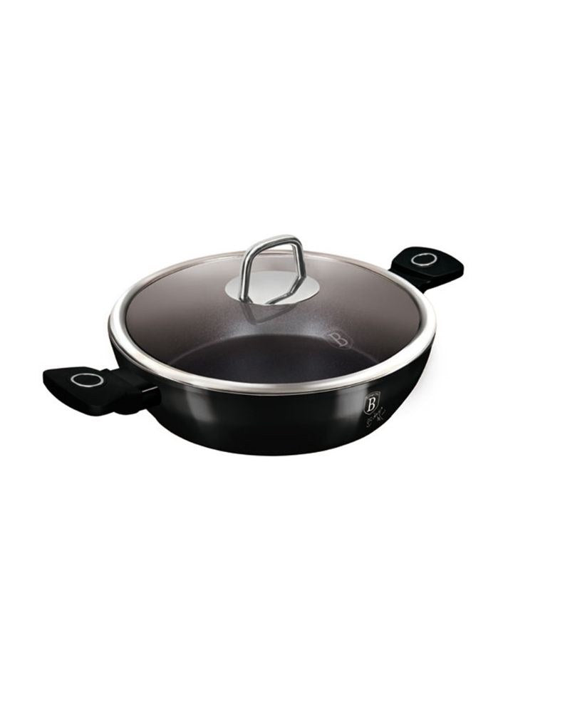 Berlinger Haus, Black Vantage 28Cm Shallow Pot With Lid B/6