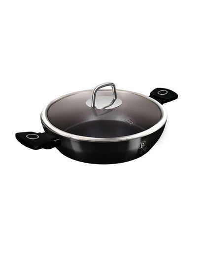 Berlinger Haus, Black Vantage 30Cm Shallow Pot With Lid B/6