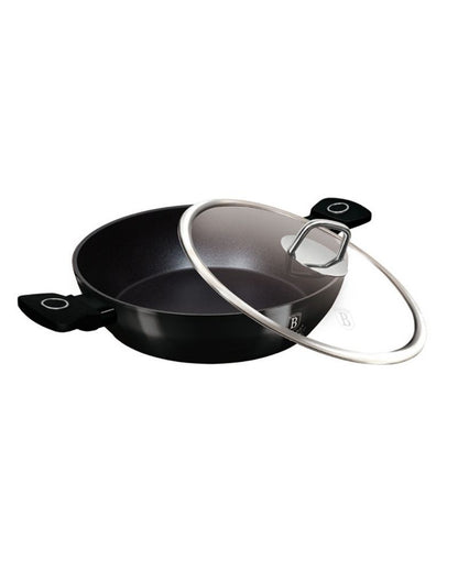 Berlinger Haus, Black Vantage 30Cm Shallow Pot With Lid B/6